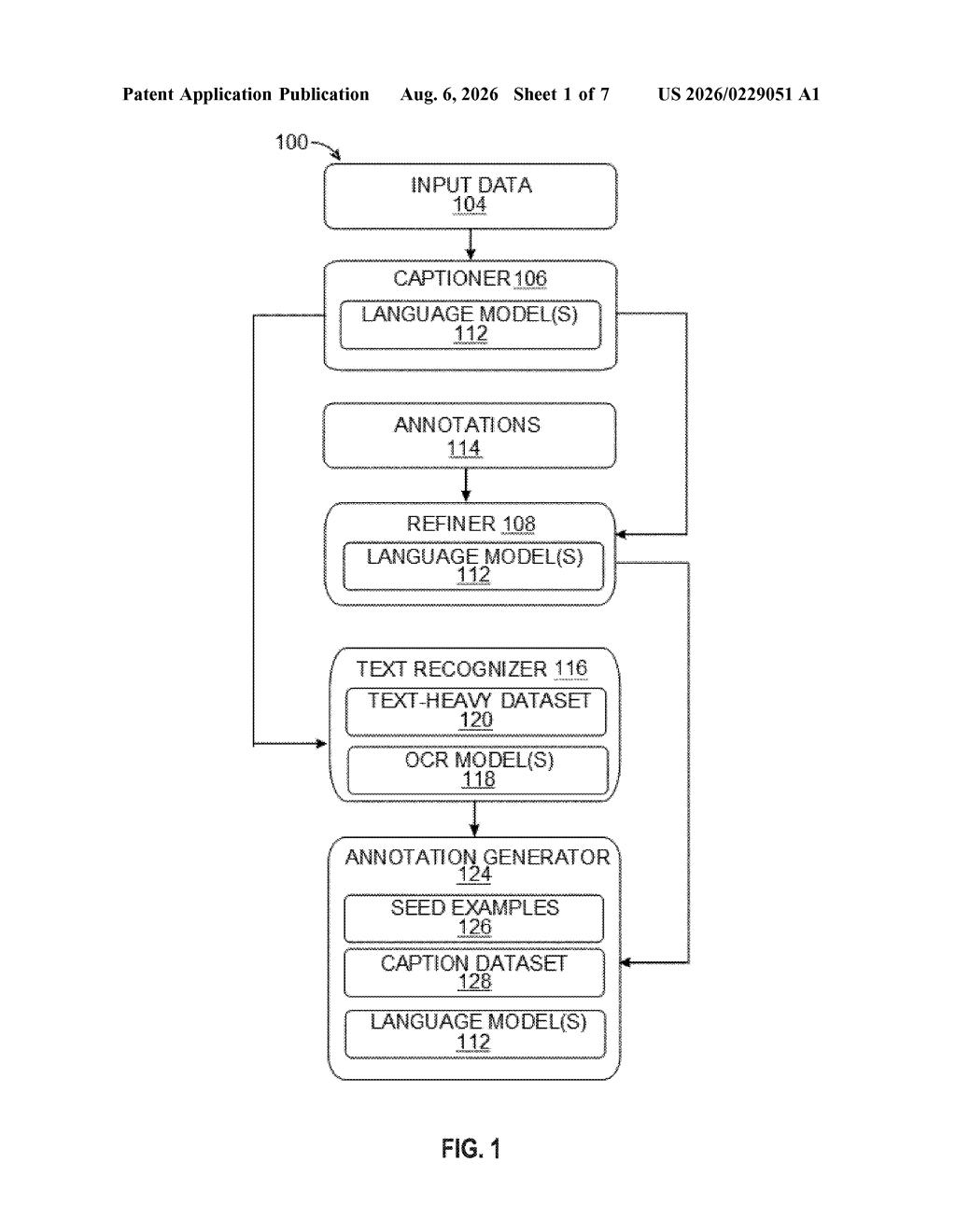 Nvidia Patent: Automated Image Labeling for AI Training — figure from US 2026/0229051 A1