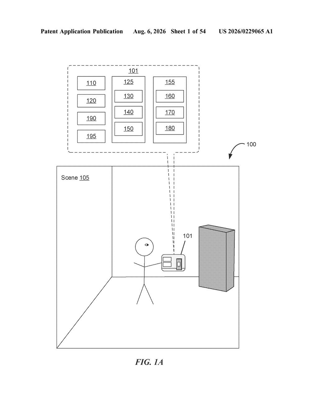 Apple Patent: Biometric Enrollment UI With Error Priority — figure from US 2026/0229065 A1