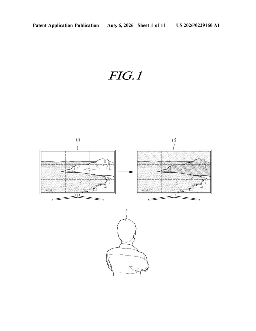 Samsung Patent: Display Brightness Fix at Power-On — figure from US 2026/0229160 A1