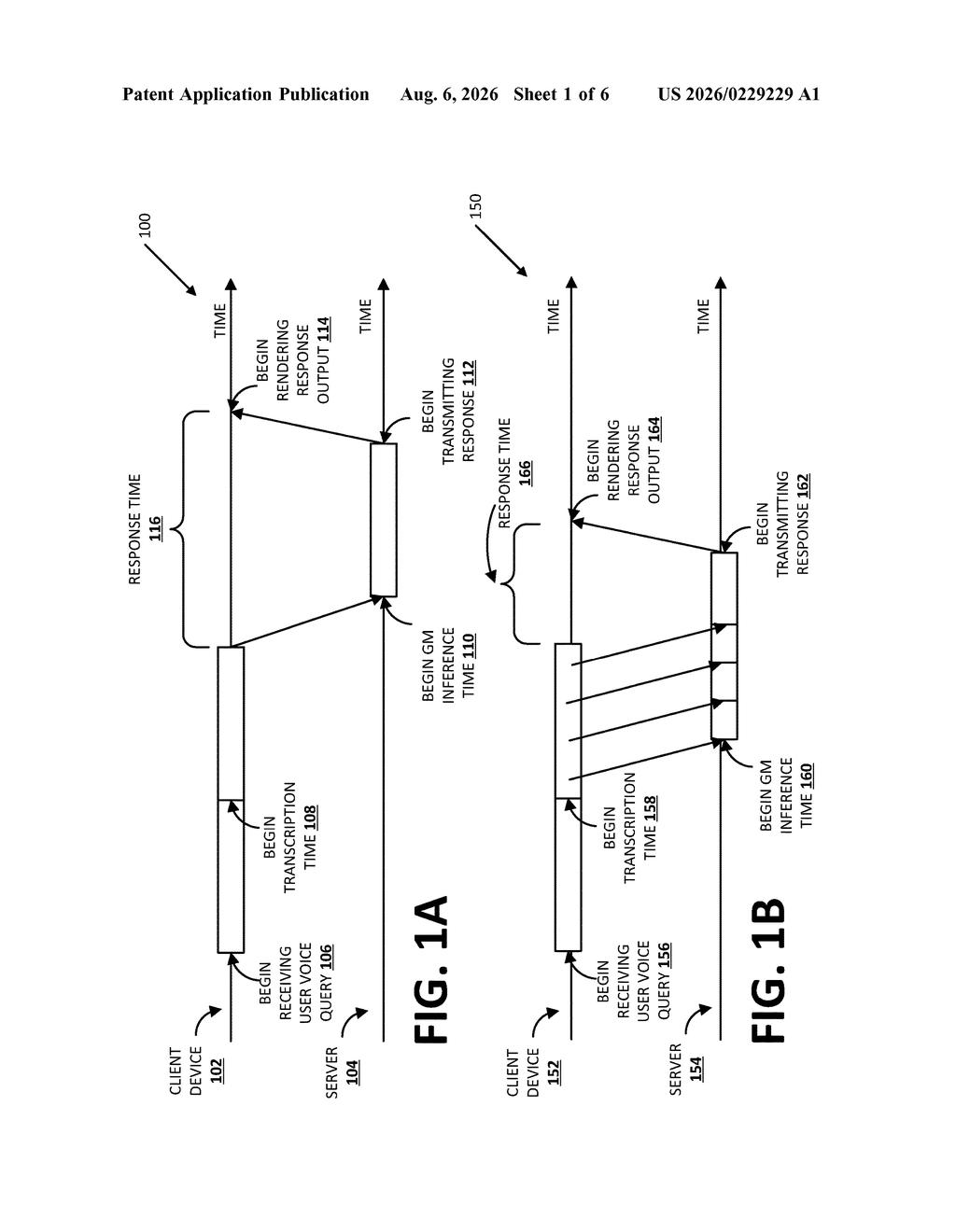 Google Patent: Real-Time AI Voice Query Processing — figure from US 2026/0229229 A1