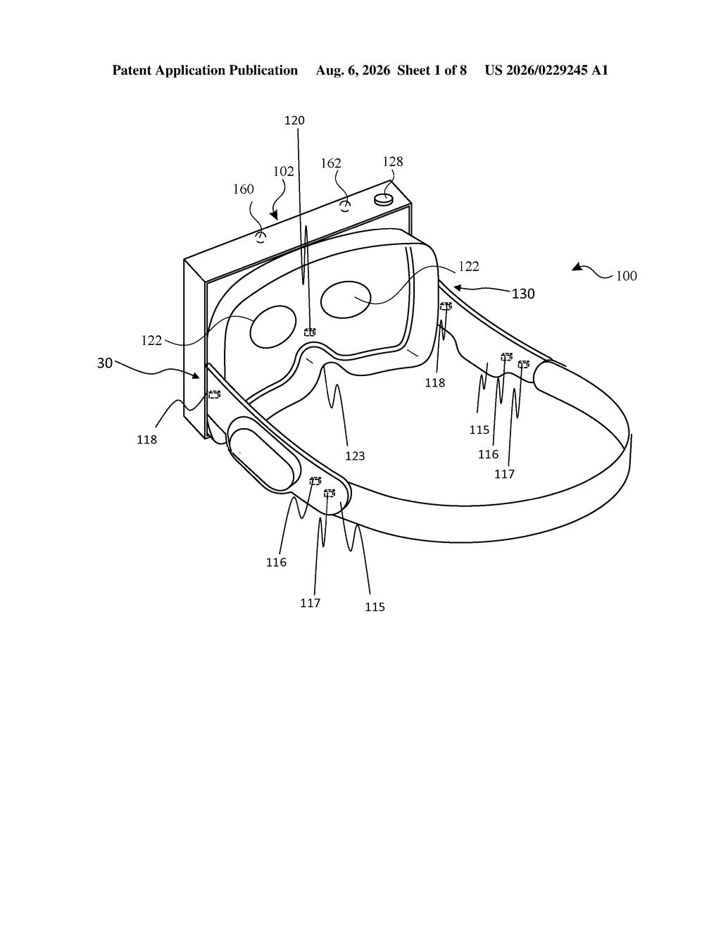 Apple Patent: Wearables That Know When You Put Them On — figure from US 2026/0229245 A1