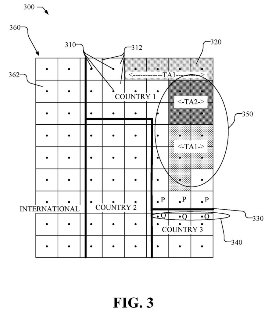 Qualcomm Patent: 5G Satellite Virtual Cell Registration — figure from US 2026/0230171 A1