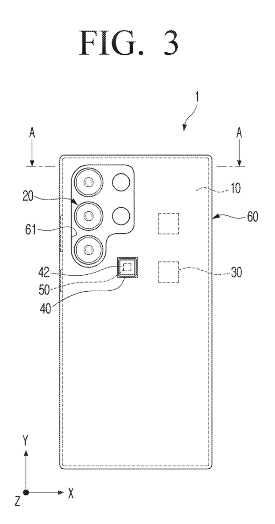 Samsung Patent: Switchable External Camera Antenna System — figure from US 2026/0230549 A1