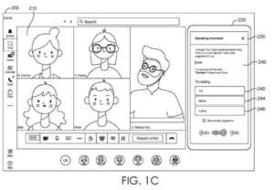 Patent drawing: New Patent Helps People With Speech Differences in Video Meetings