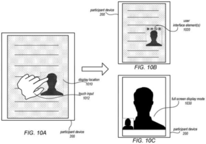 Patent drawing: Apple Patent Reveals Incoming Video Calls That Stream Footage Before You Answer