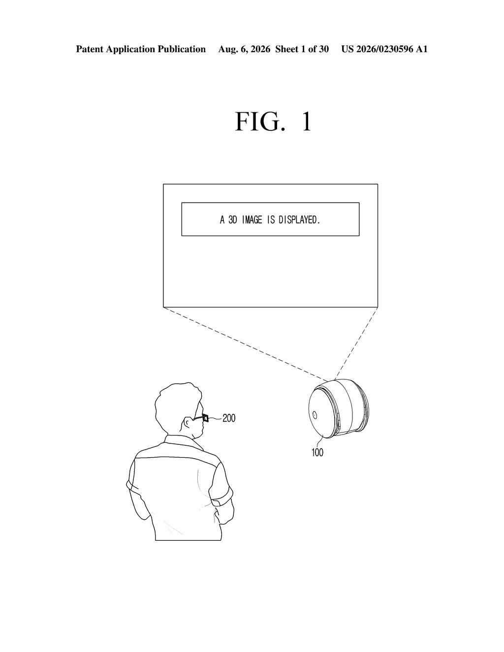 Samsung Patent: Auto-Syncing 3D Display Polarization Timing — figure from US 2026/0230596 A1