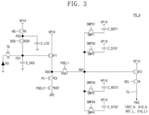 Patent drawing from the Samsung's camera sensor push watchlist