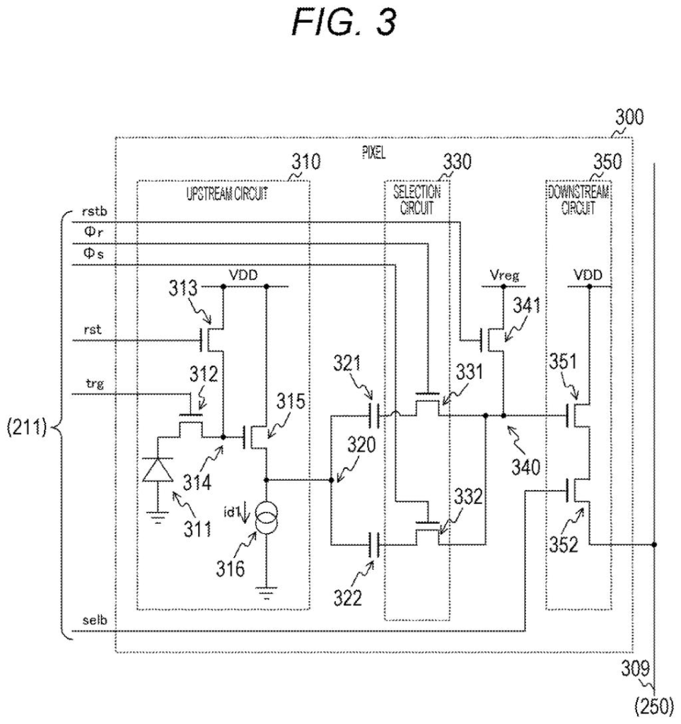 Sony Patent: Solid-State Image Sensor Noise Reduction — figure from US 2026/0230729 A1