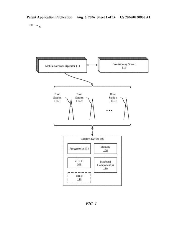 Patent drawing: Apple Patents Phone Activation Without Visiting a Carrier Store in Person