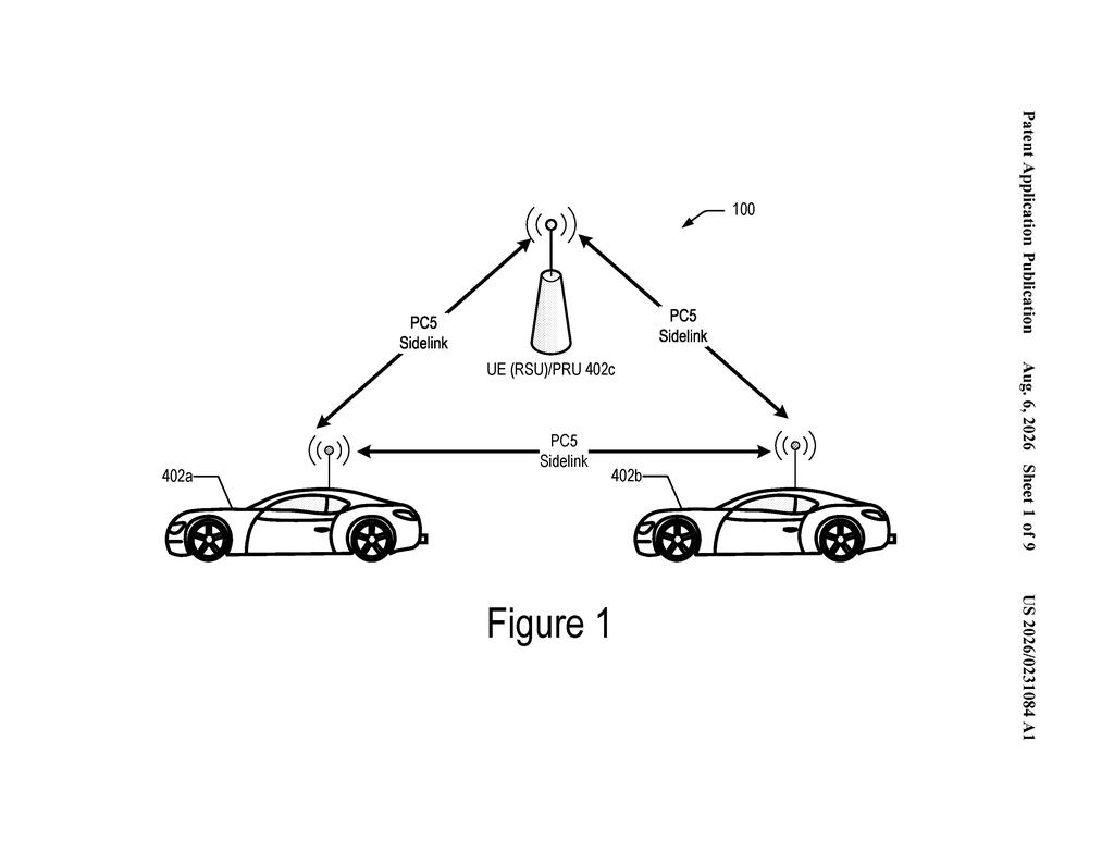Intel Patent: Sidelink Positioning in 5G NR Networks — figure from US 2026/0231084 A1