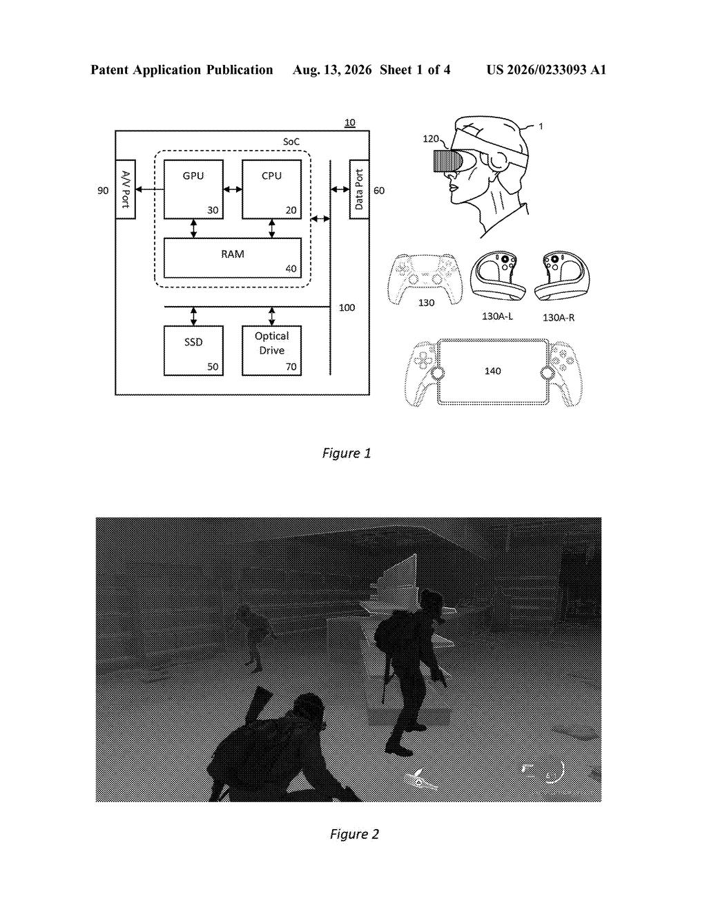 Computing hardware architecture alongside compatible gaming headsets, controllers, and mobile devices. Drawing from patent filing US 2026/0233093 A1.
