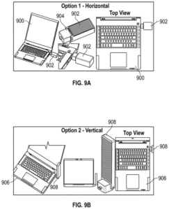 Patent drawing: Intel Patents a Plug-In Device That Gives Any Laptop Mobile Broadband
