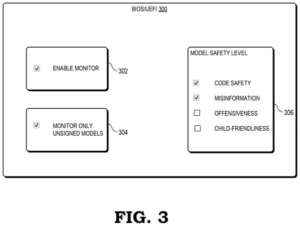 Patent drawing: AMD Patent Would Stop AI Chatbots From Producing Harmful Outputs Before They Escape