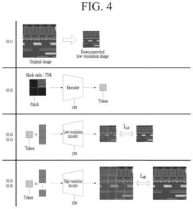 Patent drawing: Samsung Patents a Way to Tune AI Models Using Low-Resolution Images