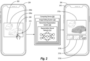 Patent drawing: Adobe Patents an AI That Cuts Out Photo Objects at Multiple Detail Levels at Once
