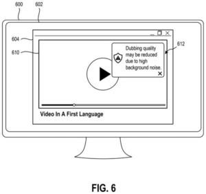 Patent drawing: Microsoft Patents a System That Catches Bad Auto-Dubbing Before You Hear It