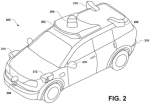 Patent drawing: Google Patent Reveals Self-Driving Cars That Dynamically Adjust Sensor Fields of View