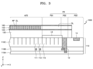 Patent drawing: Samsung Patents a Camera Chip Design That Stops Unwanted Light From Blurring Edges