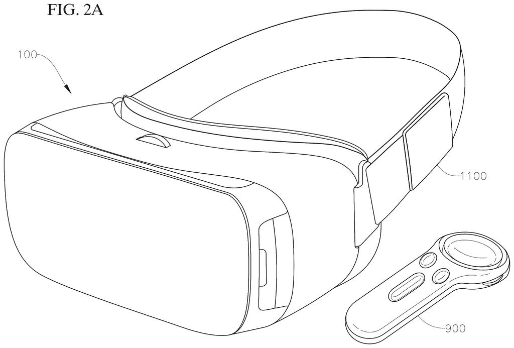 Cross-section of the multi-element lens stack inside the headset optics. Drawing from patent filing US 2026/0244020 A1.
