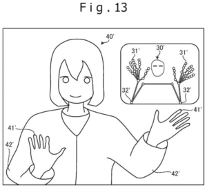 Patent drawing: Sony Patents a Way to Make Your VR Avatar's Elbows Bend Correctly