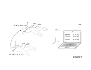 Patent drawing: Google Patents a Way to Read Body Gestures Using Both Cameras and Wearables