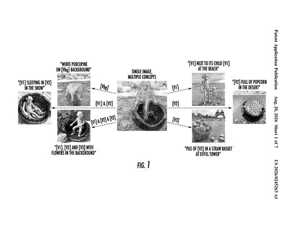 Patent drawing: Google Patents a Way to Pull Individual Visual Concepts Out of a Single Photo
