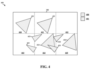 Patent drawing: Qualcomm Patents a Graphics Chip Trick That Skips Pixel Work When Unnecessary