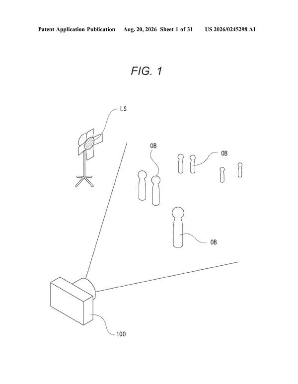 Patent drawing: Sony Patents a Way to Find a Light Source by Reading the Glare in a Photo