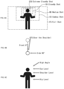 Patent drawing: Sony Patents a System That Copies a Film Director's Camera Style for New Scripts