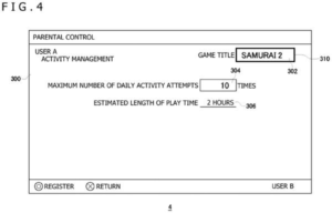Patent drawing: Sony Files Patent for a Two-Layer Daily Playtime Restriction System