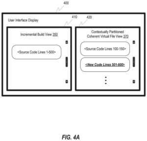 Patent drawing: Microsoft Patents a Code Editor That Hides Irrelevant Lines as You Work