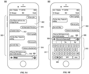 Patent drawing: Apple Patents a Siri That Reads Your Photos and Texts Together