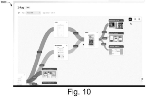 Patent drawing: Adobe Patents a System That Maps Every Screen a User Taps Through in an App