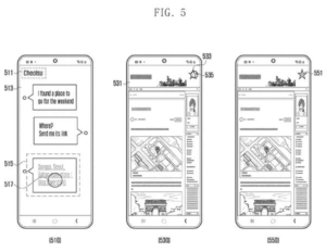 Patent drawing: Samsung Patent: Bookmarks That Remember Which Apps You Were Using at the Time