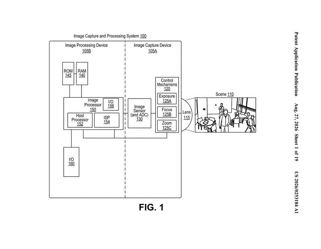 Qualcomm Patent: Fixing Photo Artifacts by Comparing Blur Levels — figure from US 2026/0253184 A1