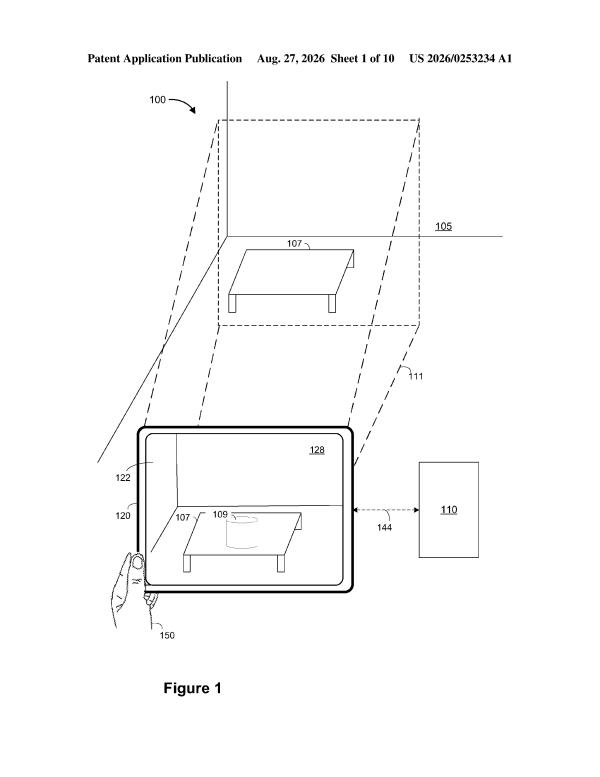 Patent drawing: Apple Patent Reveals Object Tracking Technology Triggered by Audio and Motion Cues