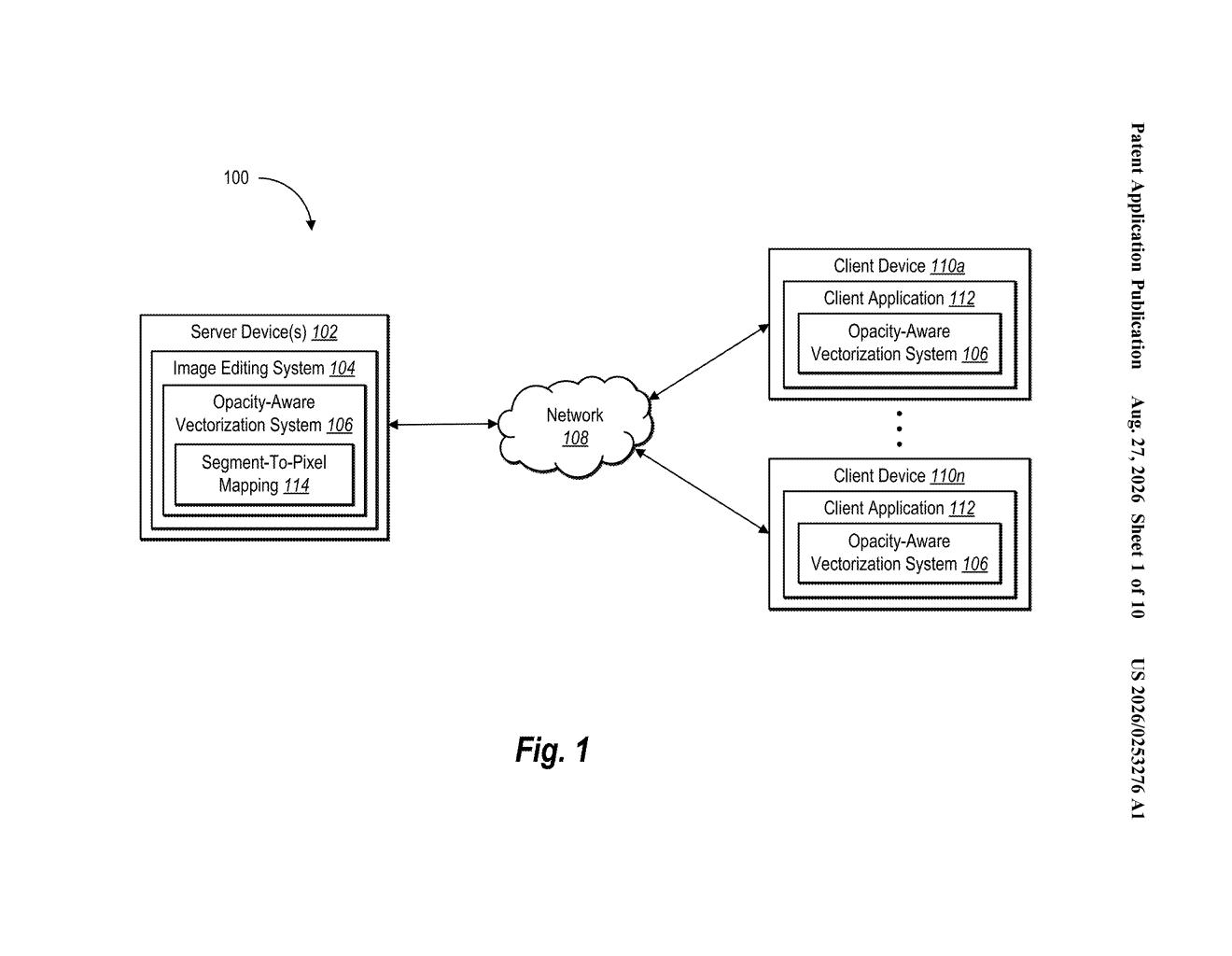 Adobe Patent: Converting Images With Transparency to Vectors — figure from US 2026/0253276 A1