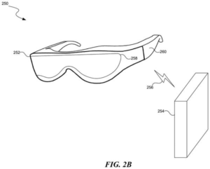 Patent drawing: Meta Patents Smart Glasses That Pick One Voice Out of a Noisy Room