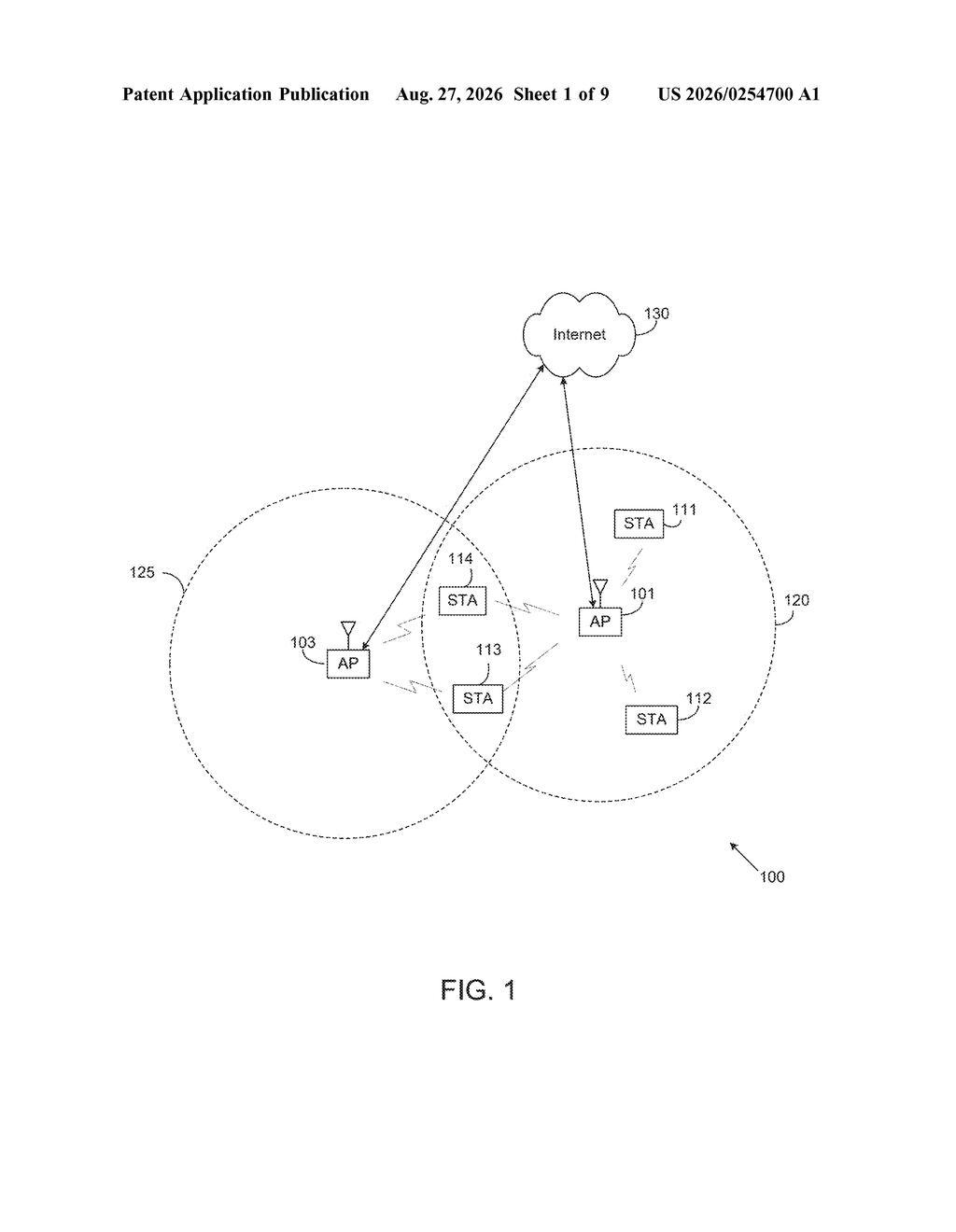 Samsung Patent: Syncing Wi-Fi Access Points by Frequency — figure from US 2026/0254700 A1