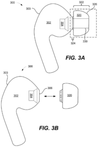 Patent drawing: Apple Patents a Foam-Filled Eartip Designed to Fit More Ears