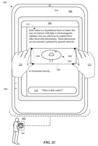 Patent drawing: Google Patents a Way to Edit AI-Generated Images by Gesturing Over Them