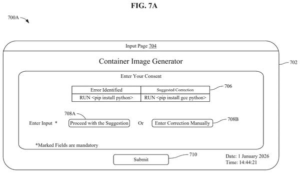 Patent drawing: IBM Patents an AI That Repairs Its Own Errors While Packaging Software