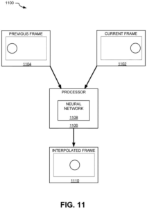 Patent drawing: Nvidia Patents Software That Tells AI Exactly How to Fill In Missing Video Frames