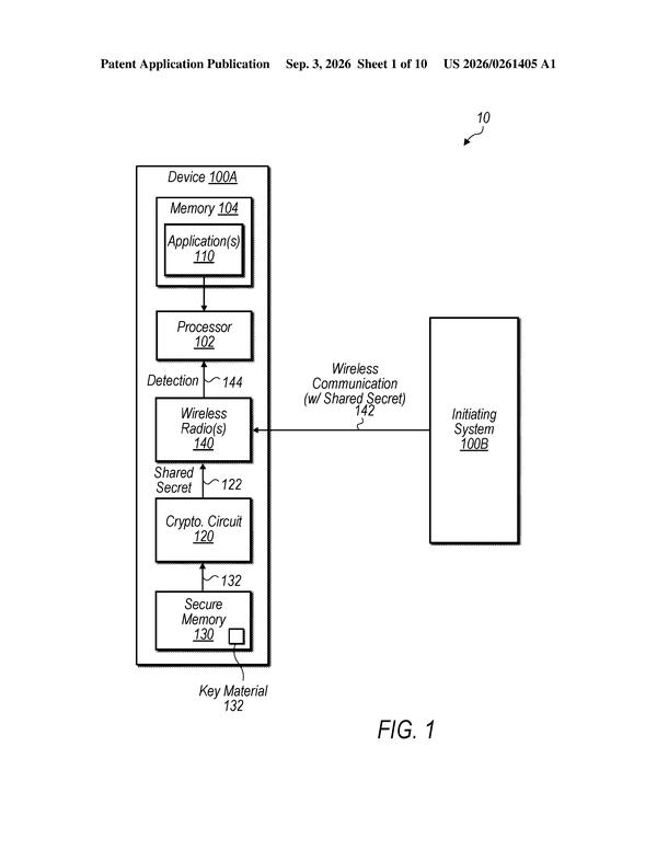 Patent drawing: Apple Patent Reveals a Secret-Listening Chip That Wakes Phones Without Draining Battery