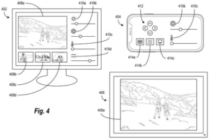 Patent drawing: Adobe Patents a Way to Use Your Phone as a Remote for Desktop Editing Apps