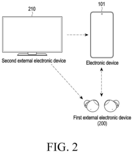 Patent drawing: Samsung Patents a Way to Control Live Bluetooth Audio Broadcasts From a Connected Phone