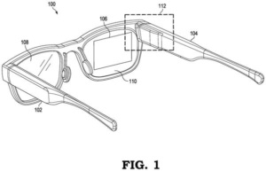 Patent drawing: Google Patents Technology to Keep AR Headset Images Locked to the Real World