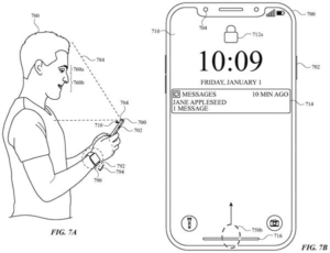 Patent drawing: Apple Patents a Fallback System That Sets Up External Devices After a Failed Biometric Login
