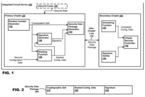 Patent drawing: Microsoft Patents a Way to Lock Down Security Settings Shared Between Chips