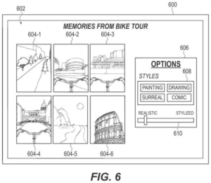 Patent drawing: OpenAI Patents a System That Picks Your Best Photos and Redraws Them as AI Art